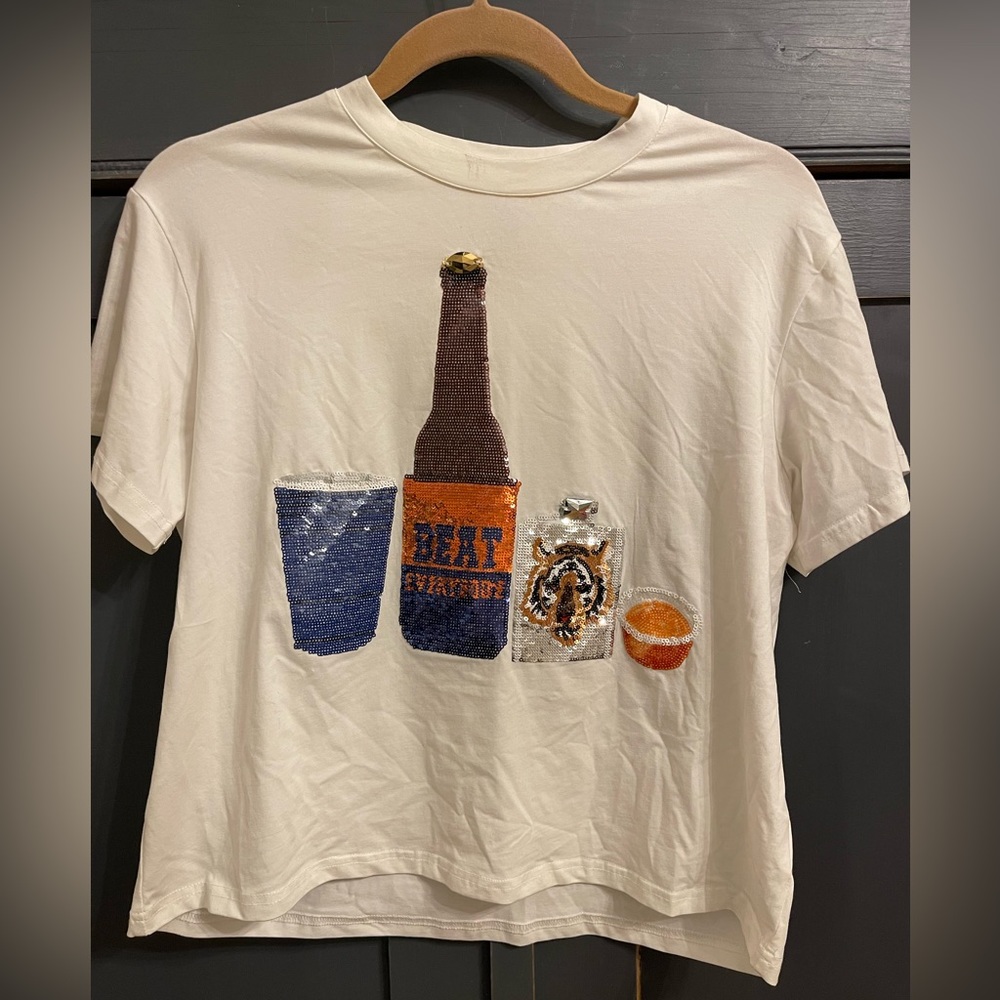 Queen of Sparkles Auburn University Tee Size XS